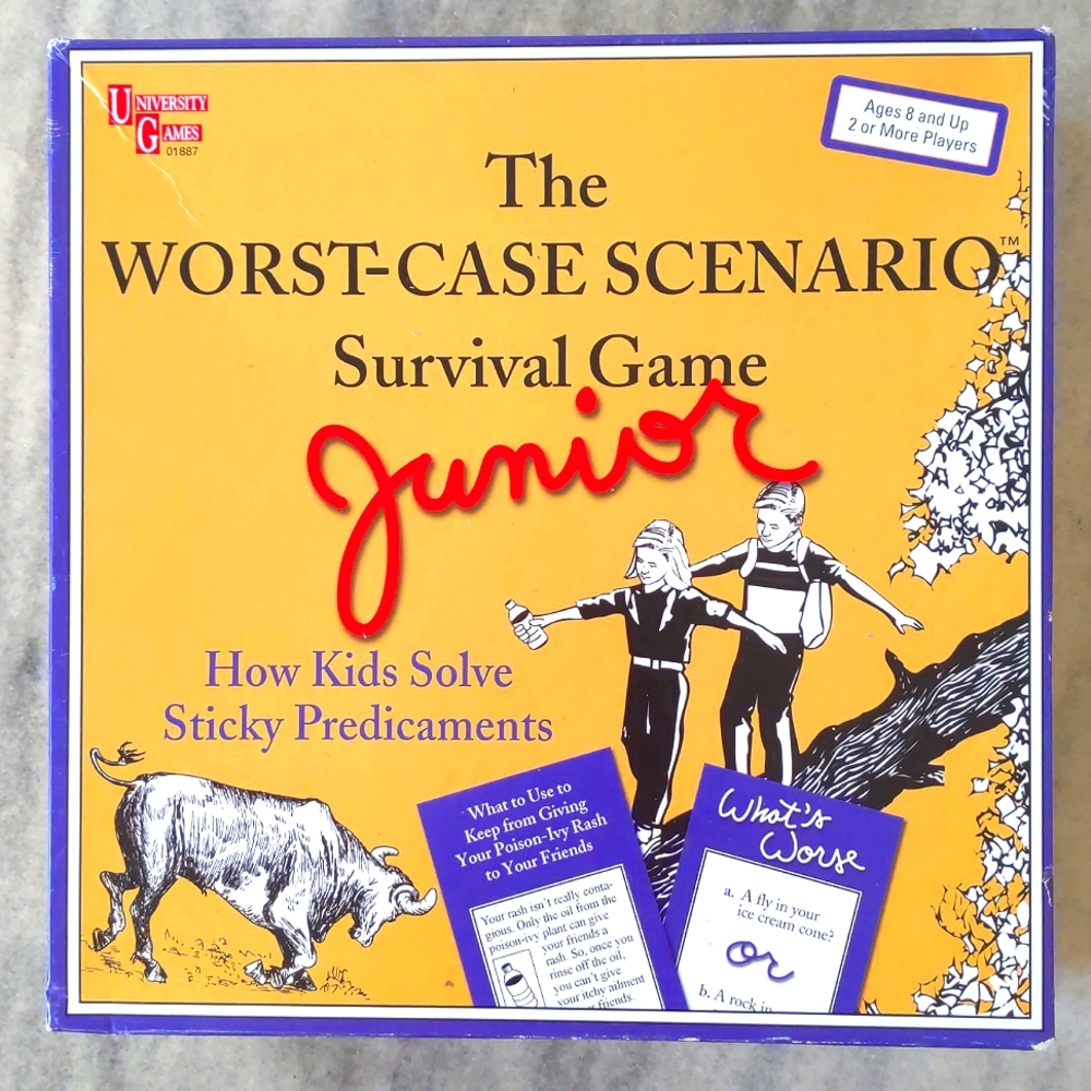 The WORST-CASE SCENARIO Survival Game by University Games 01887.